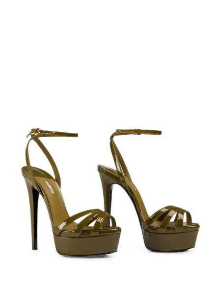 Sandale Le Silla din piele verde