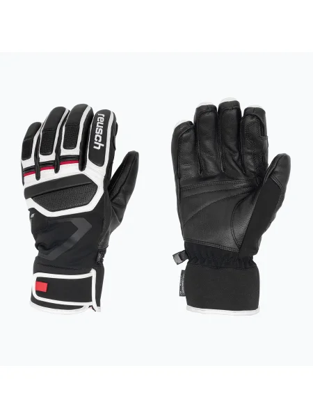 Ски ръкавици Reusch Pro Rc черно-бели бяло