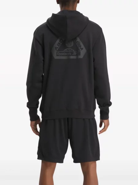 Hanorac cu glugă Reebok negru