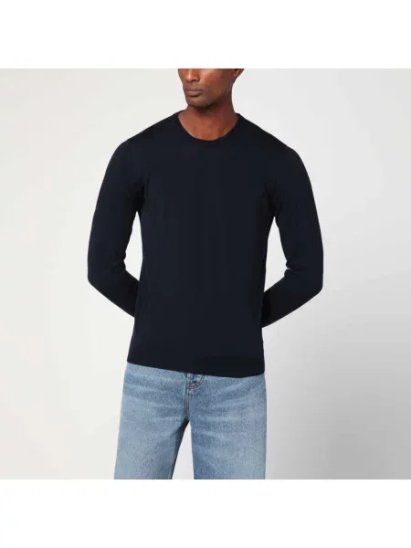 Sweter Drumohr niebieski