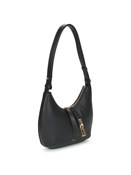FURLA Geantă de umăr GOCCIA' negru