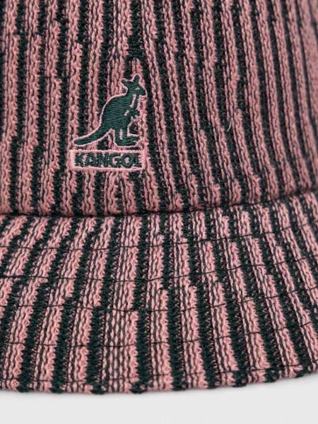 Капелюх з домішкою вовни Kangol рожевий
