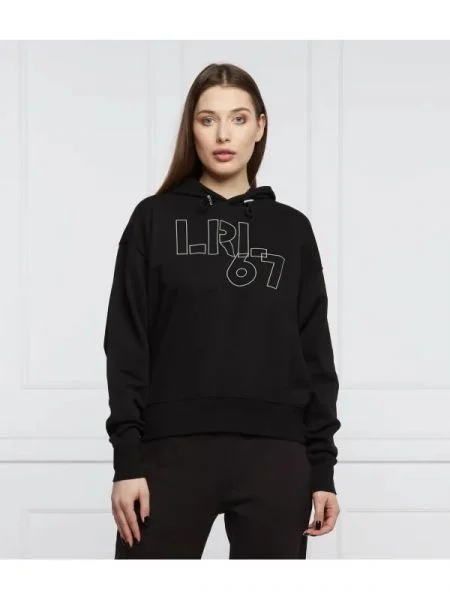 LAUREN RALPH LAUREN Hanorac negru