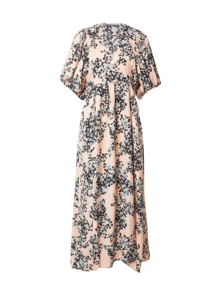 & Other Stories Rochie verde pastel / portocaliu pastel negru