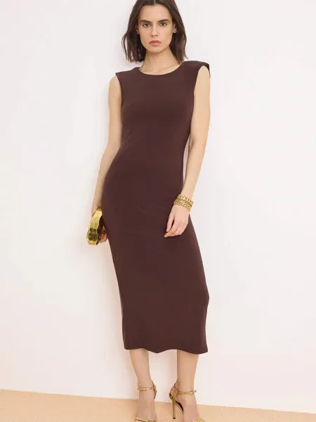 Trendyol Rochie maro