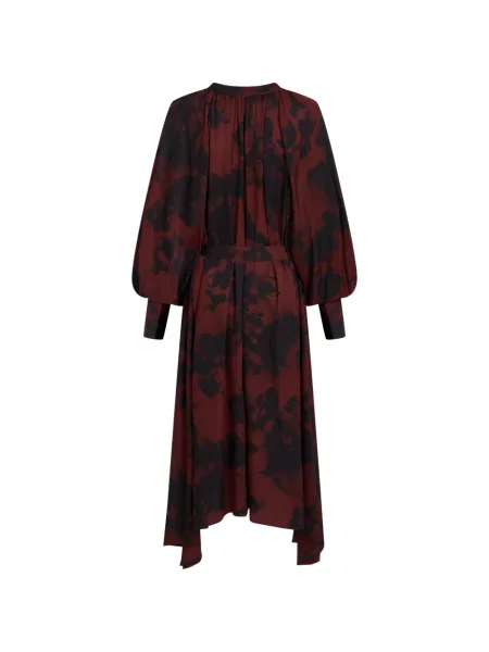 Rochie Karl Lagerfeld cu model floral cu imagine roșu