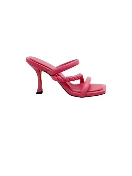 Klapki Jimmy Choo różowe