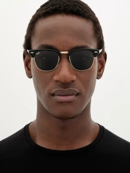 Ray-Ban napszemüveg CLUBMASTER fekete