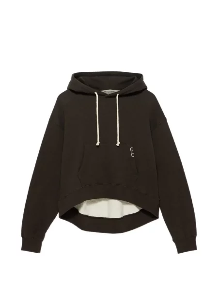 Hanorac cu glugă Jw Anderson cu glugă maro