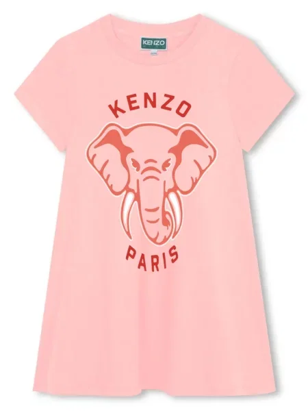 Sukienka dziecięca Kenzo różowa