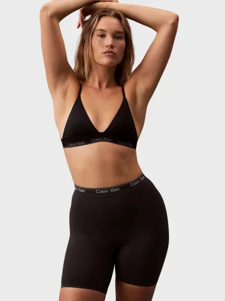 Безшовні стегно шорти Calvin Klein чорні