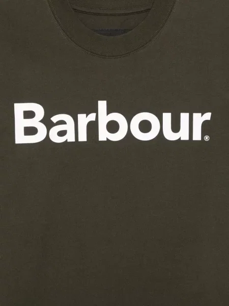 Tricou Barbour cu imagine verde