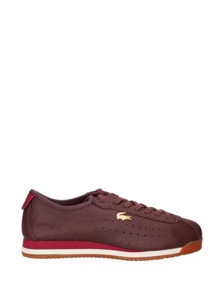 Sneakerși Lacoste cu autograf roșu