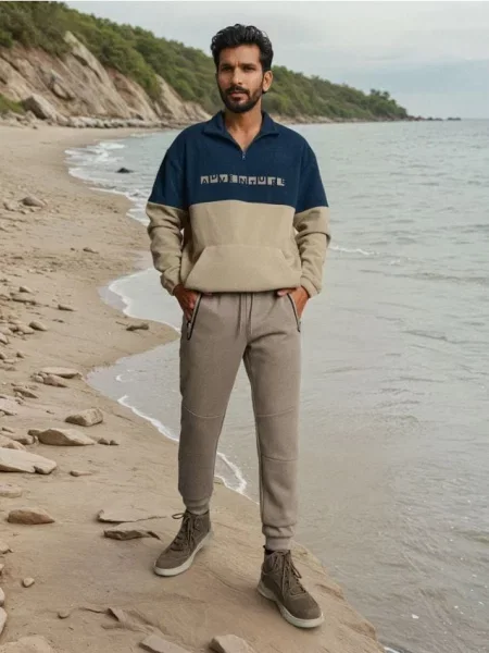 Спортивні штани сіро-коричневий коричневі