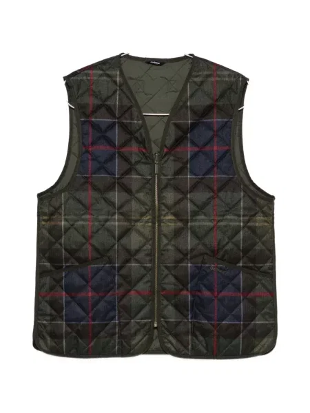 Καρό γιλέκο Barbour πράσινο