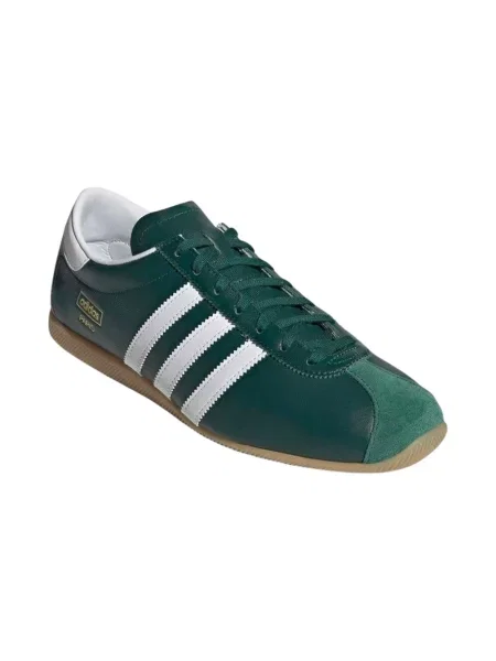 Sneakersy Adidas Originals skórzane zielone
