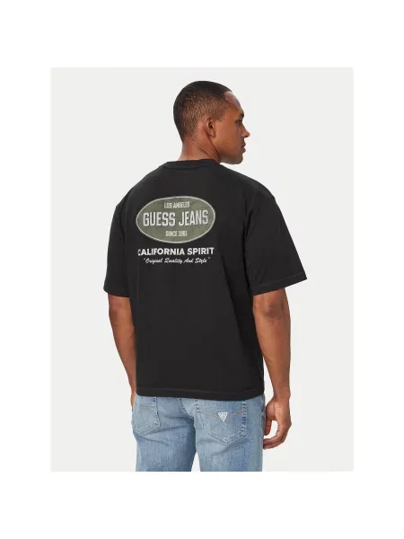 Guess Póló Classic Fit fekete