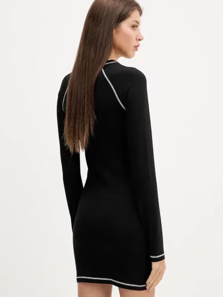 Tommy Jeans rochie mini evazați negru