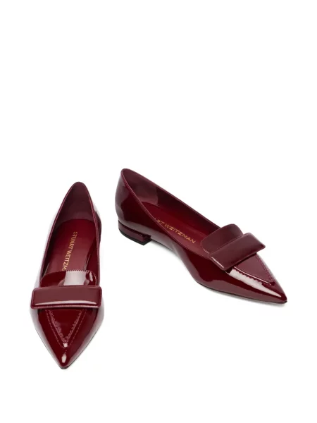 Балеринки Stuart Weitzman без ток червено