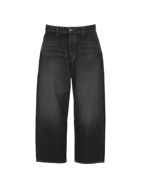 Τζιν με φαρδύ μπατζάκι Icon Denim μαύρο