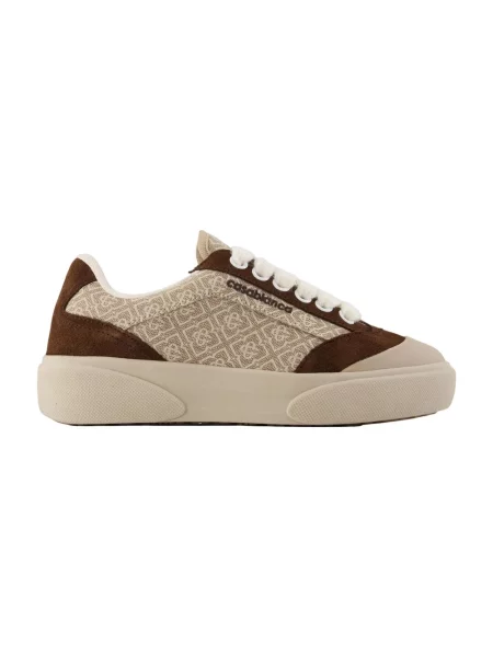 Sneakersy Casablanca brązowe