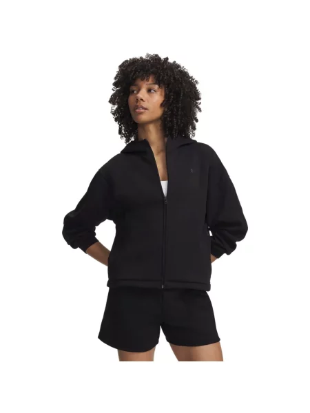 Hanorac din fleece Under Armour din fleece negru