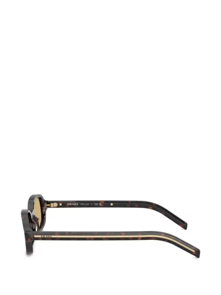 Sluneční brýle Prada Eyewear hnědé