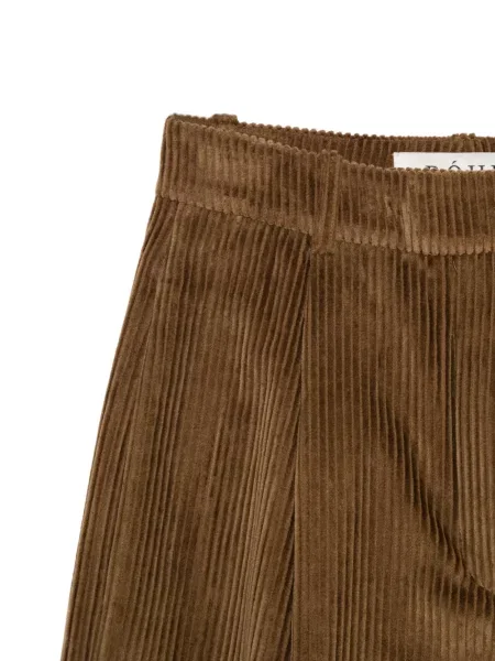 Pantaloni Róhe de catifea cord maro