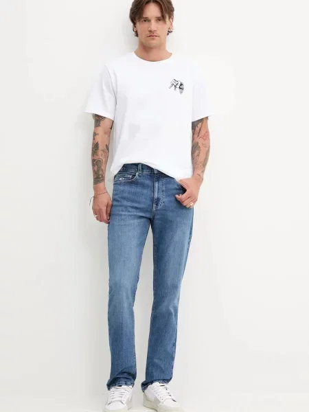 Tommy Jeans jeansy niebieski