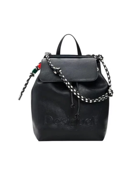 Desigual Batoh Half Logo Luena Mini' čierna