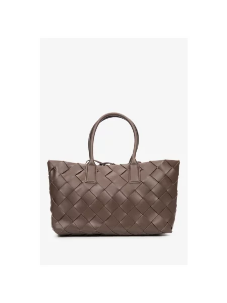 Кожаная сумка Estro коричневая