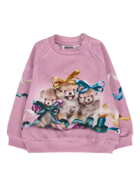 Bluza dziecięca Molo różowa