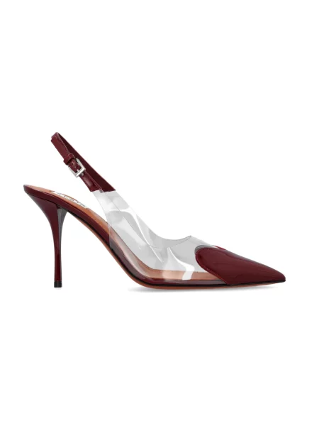 Czółenka Alaïa czerwona