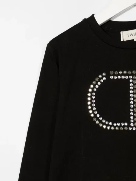 Bluza dziecięca Twinset czarna