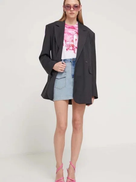 Jeans krilo Desigual modra