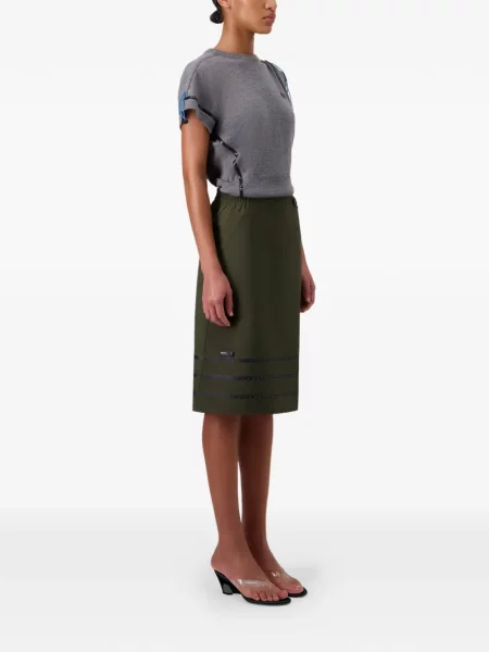 Midi fustă midi Coperni verde