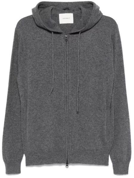 Majica s kapuljačom Lisa Yang siva