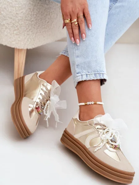 Кецове Boto на платформе бежово