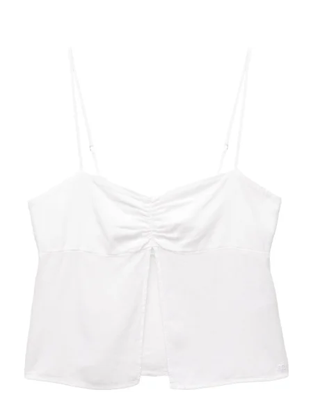 Top Pull&bear bílý