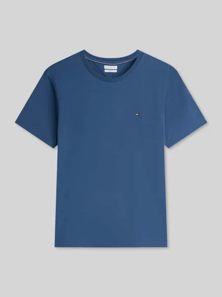 T-shirt o kroju regular fit z czystej bawełny Tommy Hilfiger