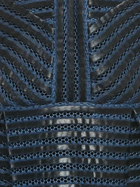 Rochie Maje plasă albastru