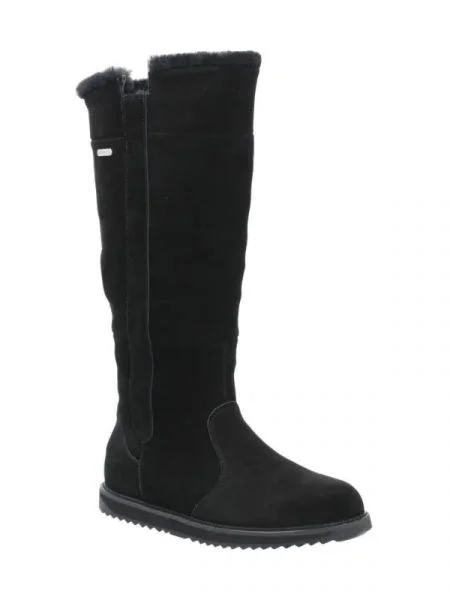 EMU Australia De piele cizme Moonta negru