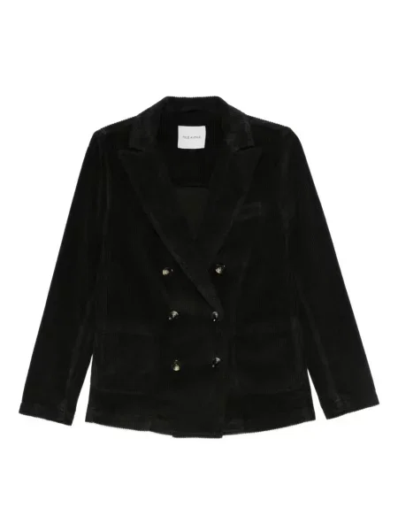 Sacou True Avenue de catifea cord negru