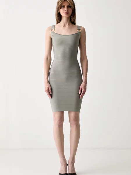 Marciano by Guess rochie bodycon cu vâscoză ELLA verde