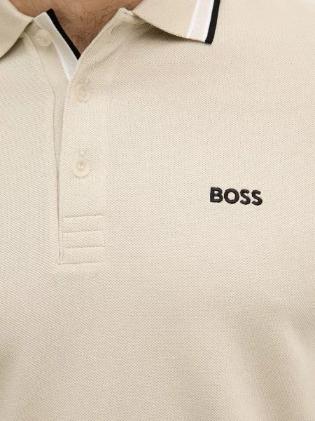 Поло Boss Green зеленое