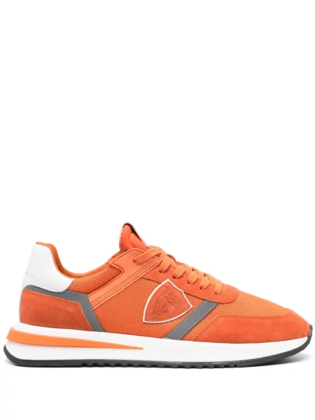 Sneakerși Philippe Model Paris portocaliu