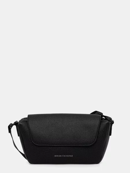 Armani Exchange geantă mică pentru bărbați negru