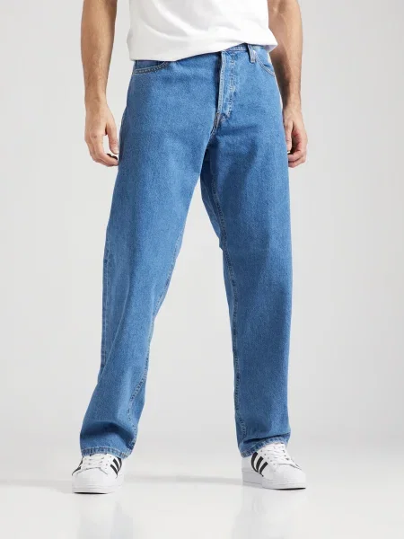 JACK & JONES Džínsy IEDDIE denim modrá