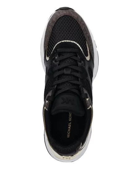 Portofel Michael Michael Kors cu broderie plisat negru
