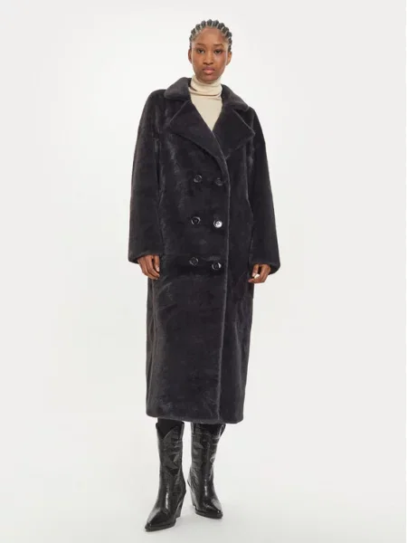 Krzneni plašč Michael Michael Kors modra